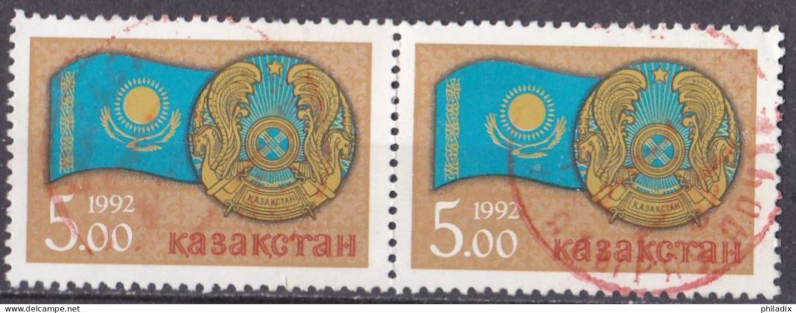 Kasachstan Marke Von 1992 O/used (A5-13) - Kasachstan
