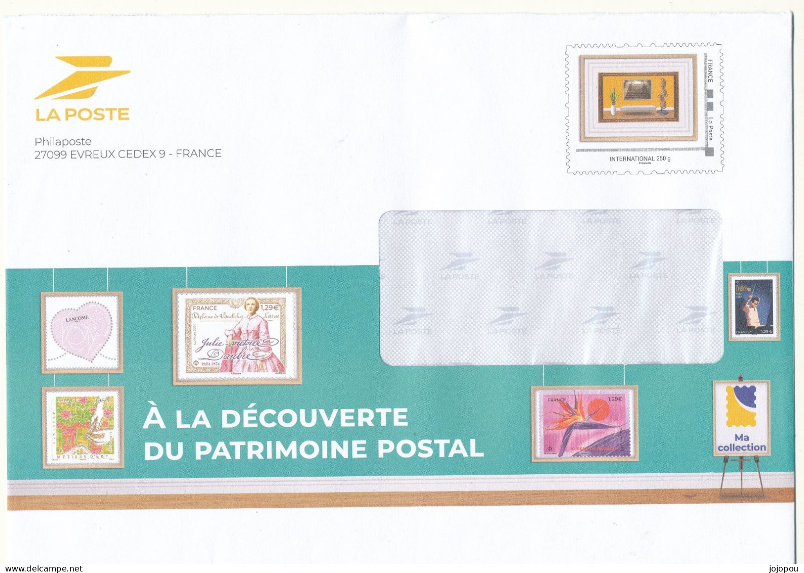 PAP   " Découverte Du Patrimoine Postal" .Port  Payé N° 465019 - PAP: Antwoord