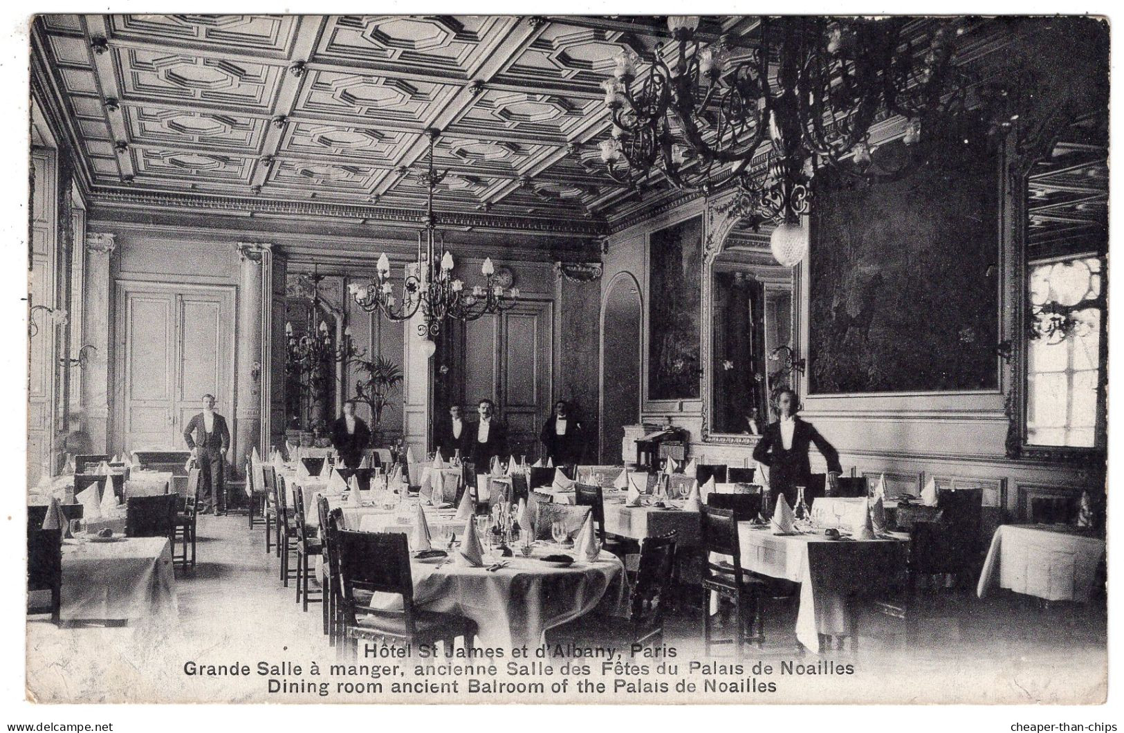 HOTEL St James Et D'Albany - Grande Salle A Manger - Breget Neobromeur - Cafés, Hotels, Restaurants