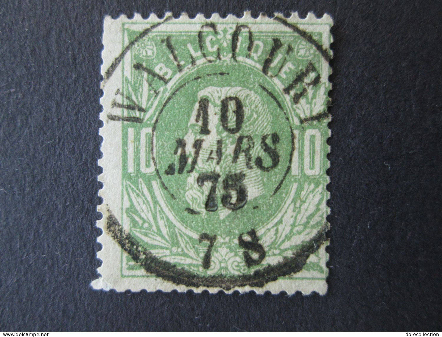 BELGIQUE 5 Timbres WALCOURT 1875 SAVENTHEM 1880 WACKEN ROCHEFORT 1893 Leopold II Belgie Belgium Timbre Stamps - Andere & Zonder Classificatie