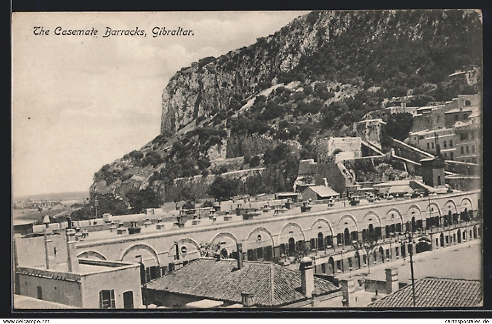 Postal Gibraltar, The Casemate Barracks  - Gibraltar
