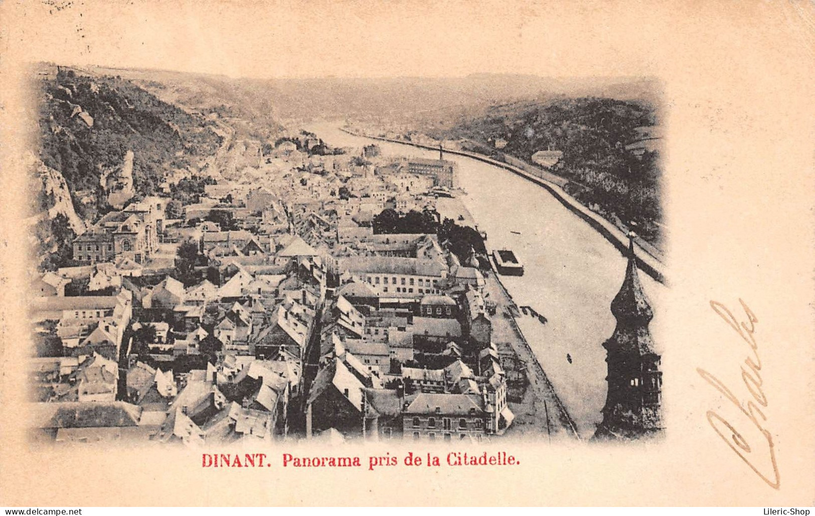 Belgique > Namur >Dinant - Panorama Pris De La Citadelle - Cpa 1904 Dos Simple ( ͡◕ ͜ʖ ͡◕) - Dinant