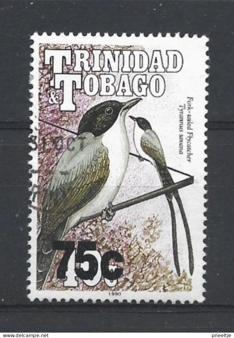Trinidad & Tobago 2001 Bird Overprint Y.T. 736A (0) - Trindad & Tobago (1962-...)