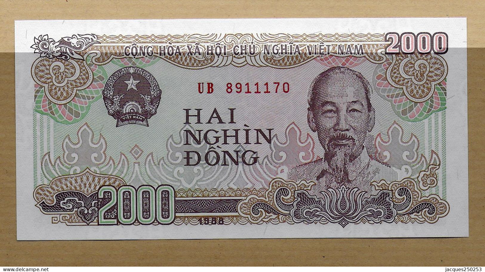 2000 DONG 1988  NEUF - Viêt-Nam