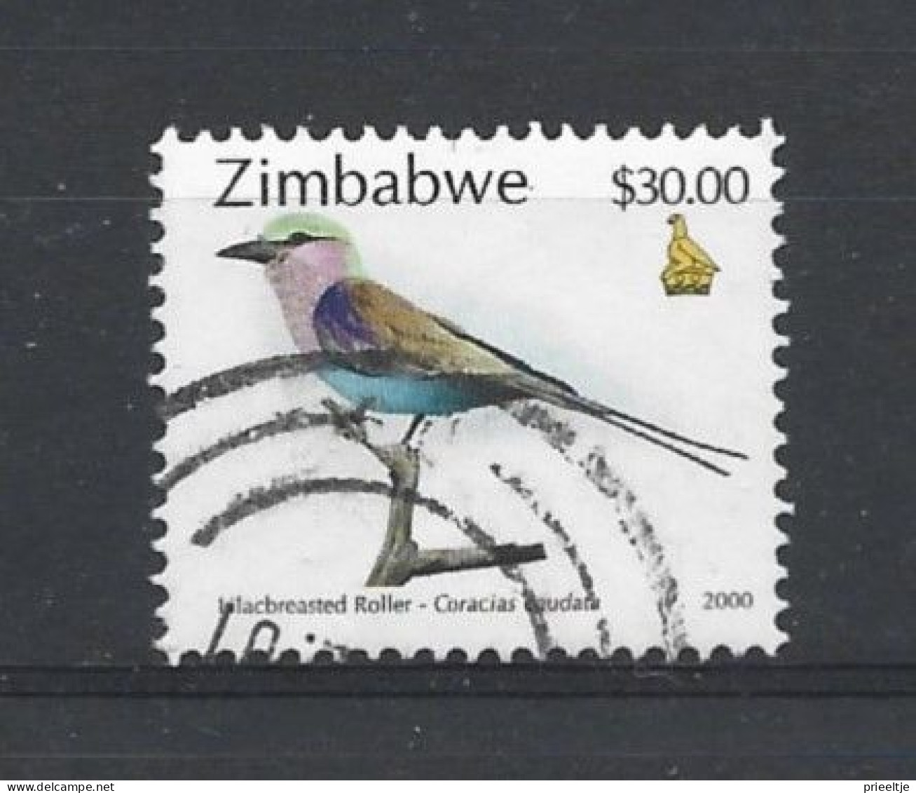 Zimbabwe 2000 Bird Y.T. 432 (0) - Zimbabwe (1980-...)