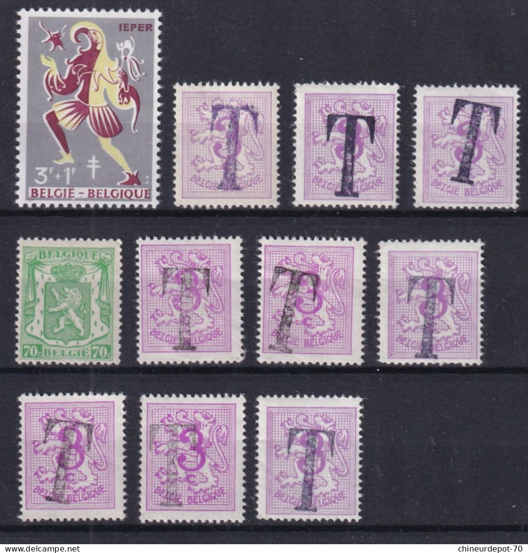 Timbres  Belgique België Belgiums - Otros & Sin Clasificación