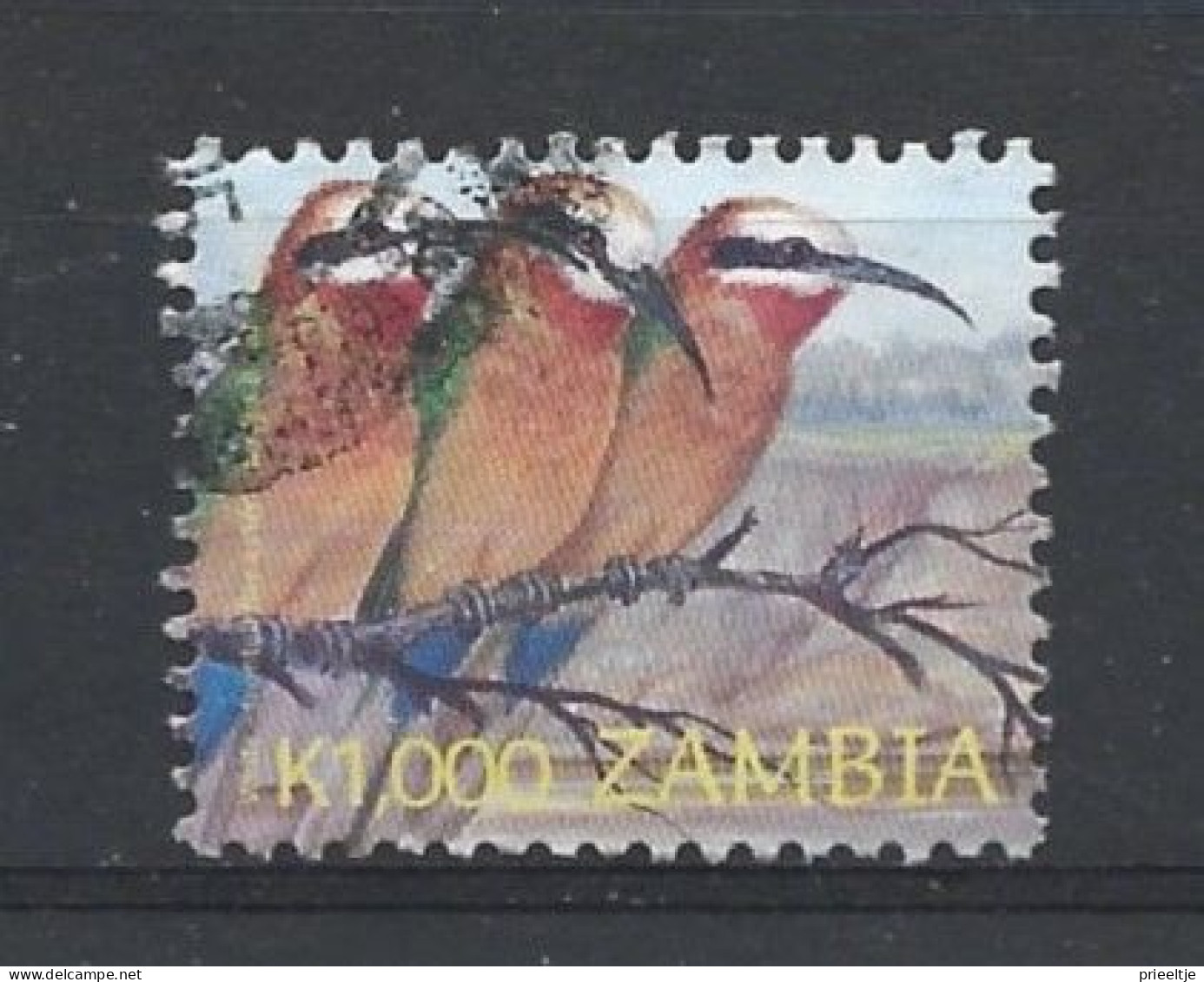 Zambia 2003 Birds Y.T. 1268 (0) - Zambie (1965-...)