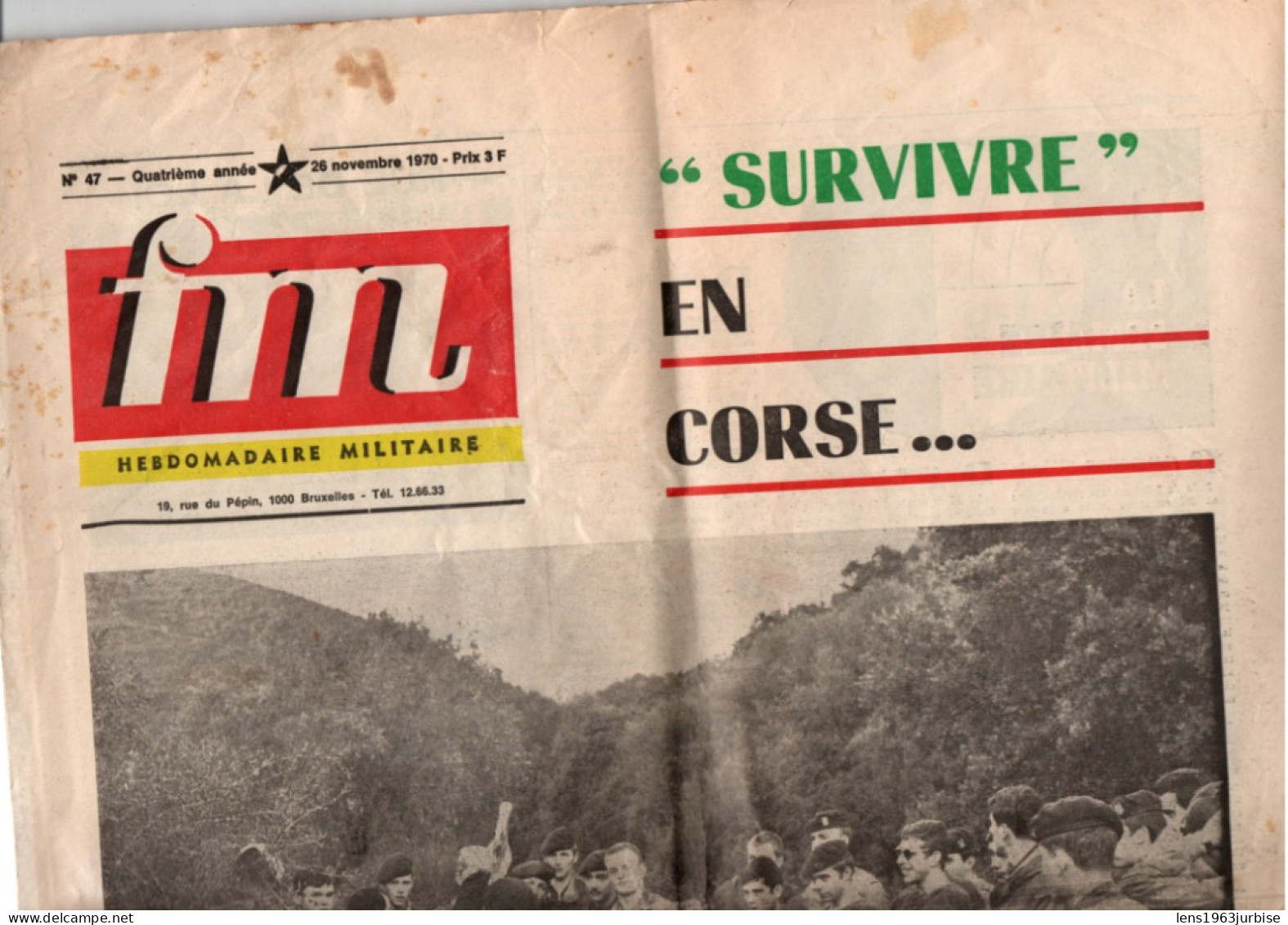 ABL , Para Commando , Survivre En Corse , ( 1970 ) - French
