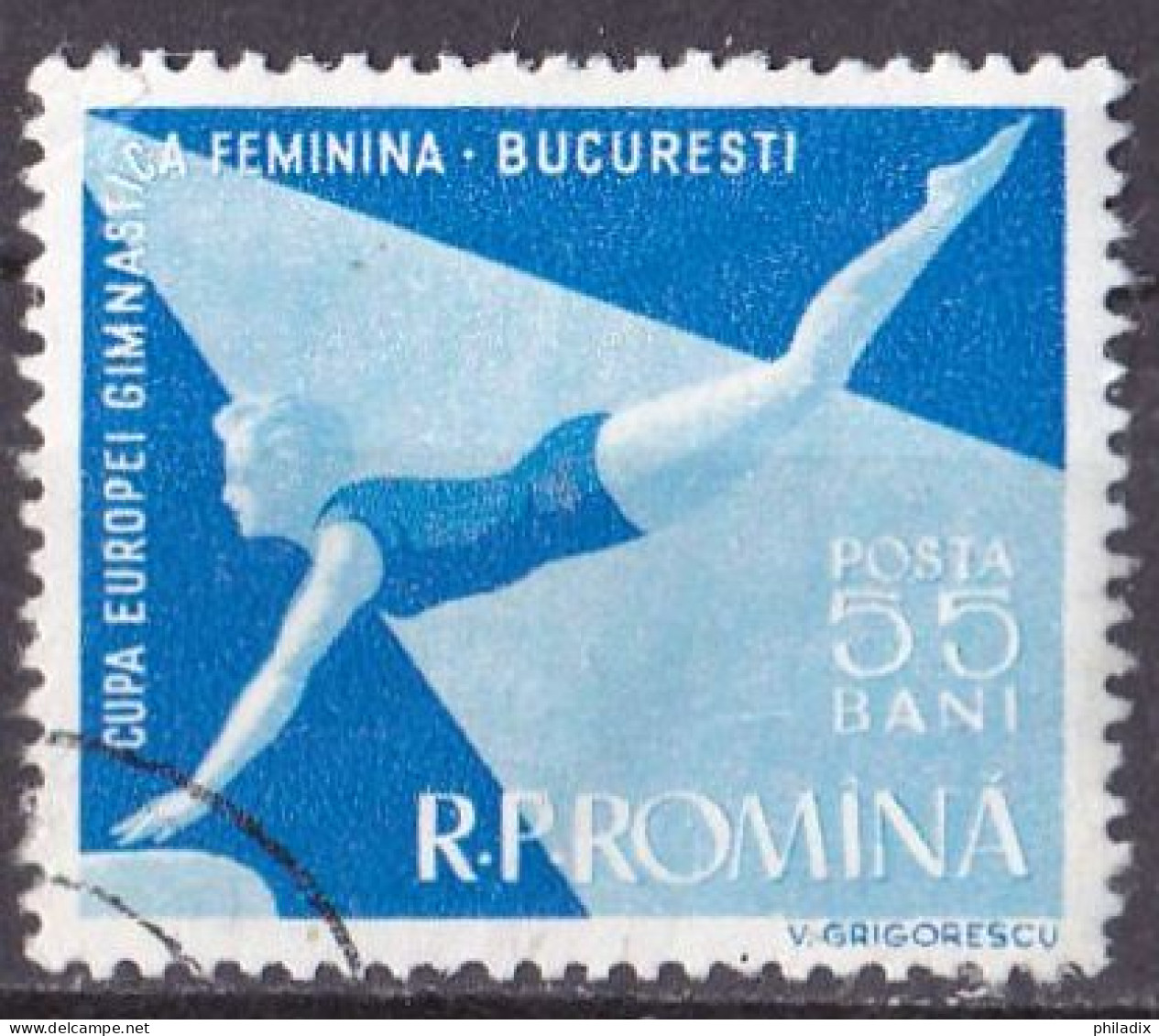 Rumänien Marke Von 1957 O/used (A5-13) - Oblitérés