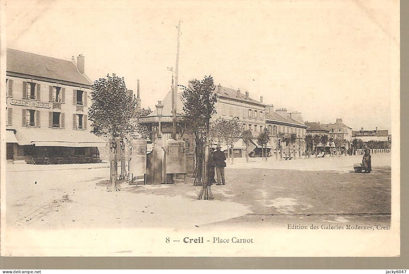 60 - Creil (oise) - Place Carnot - Creil