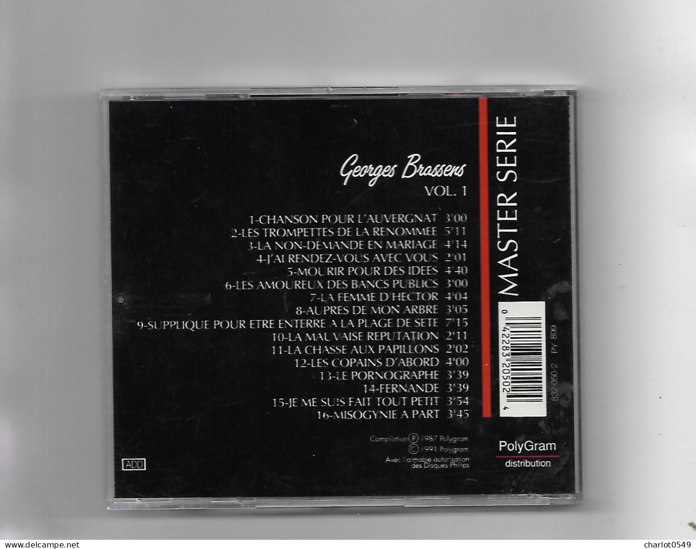 16 Titres Georges Brassens - Otros & Sin Clasificación