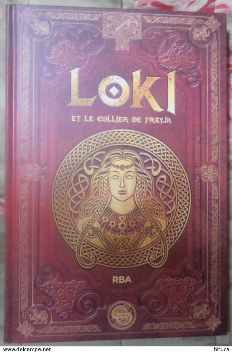 LIVRE MYTHOLOGIE NORDIQUE LOKI ET LE COLLIER DE FREYJa RBA - Adventure