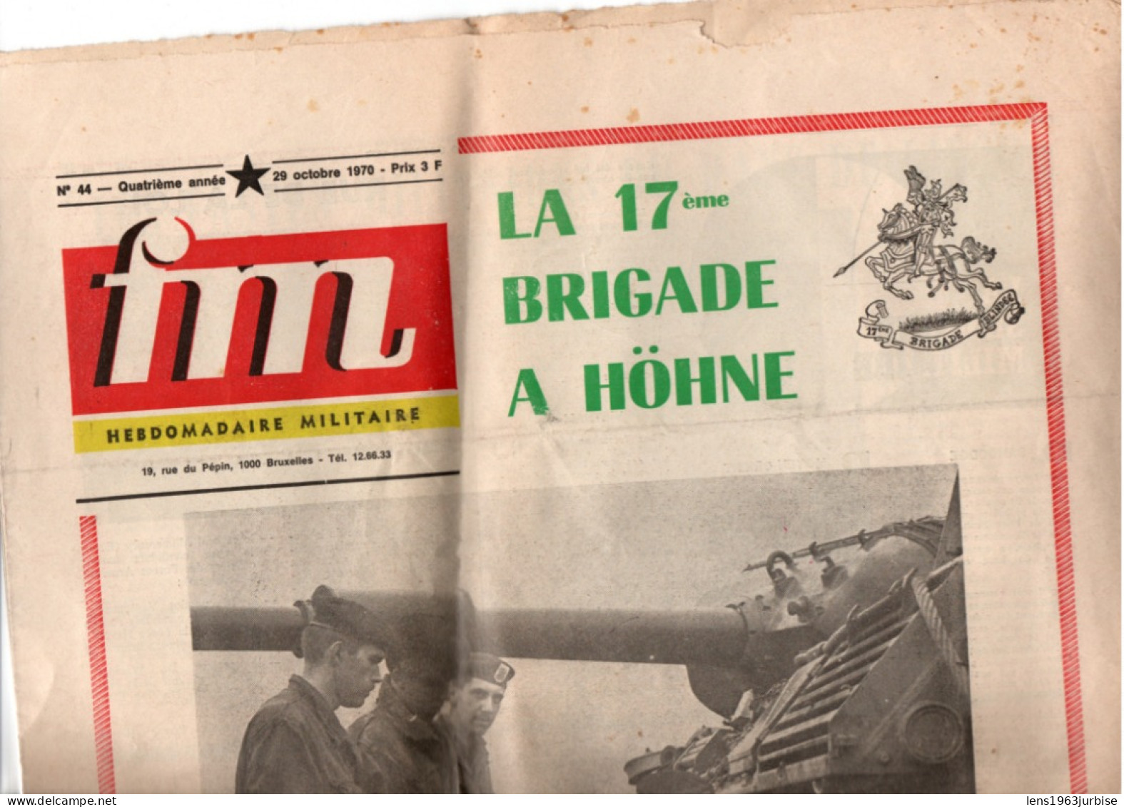 ABL , La 17e Brigade  à Höhne , ( 1970 ) - Frans