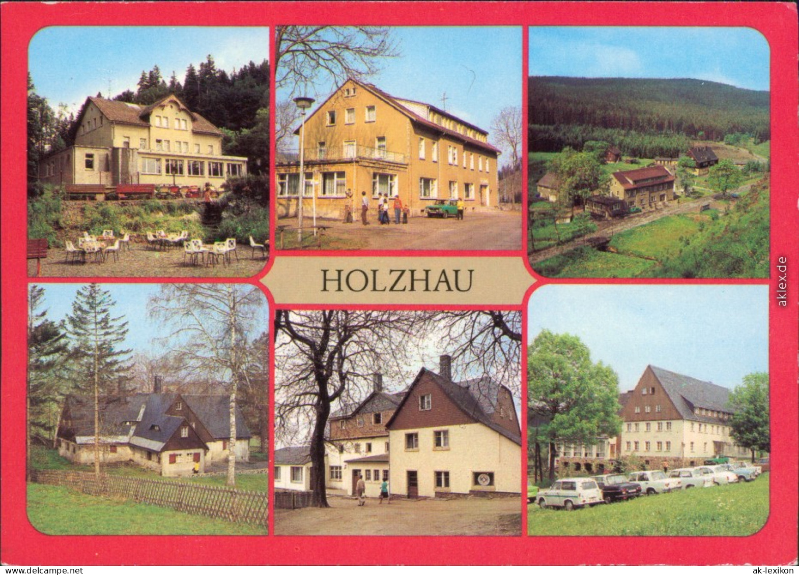 Holzhau Haus Des Handwerks, Betriebsferienheim  FDGB-E-Heim "Fortschritt" 1983 - Altri & Non Classificati