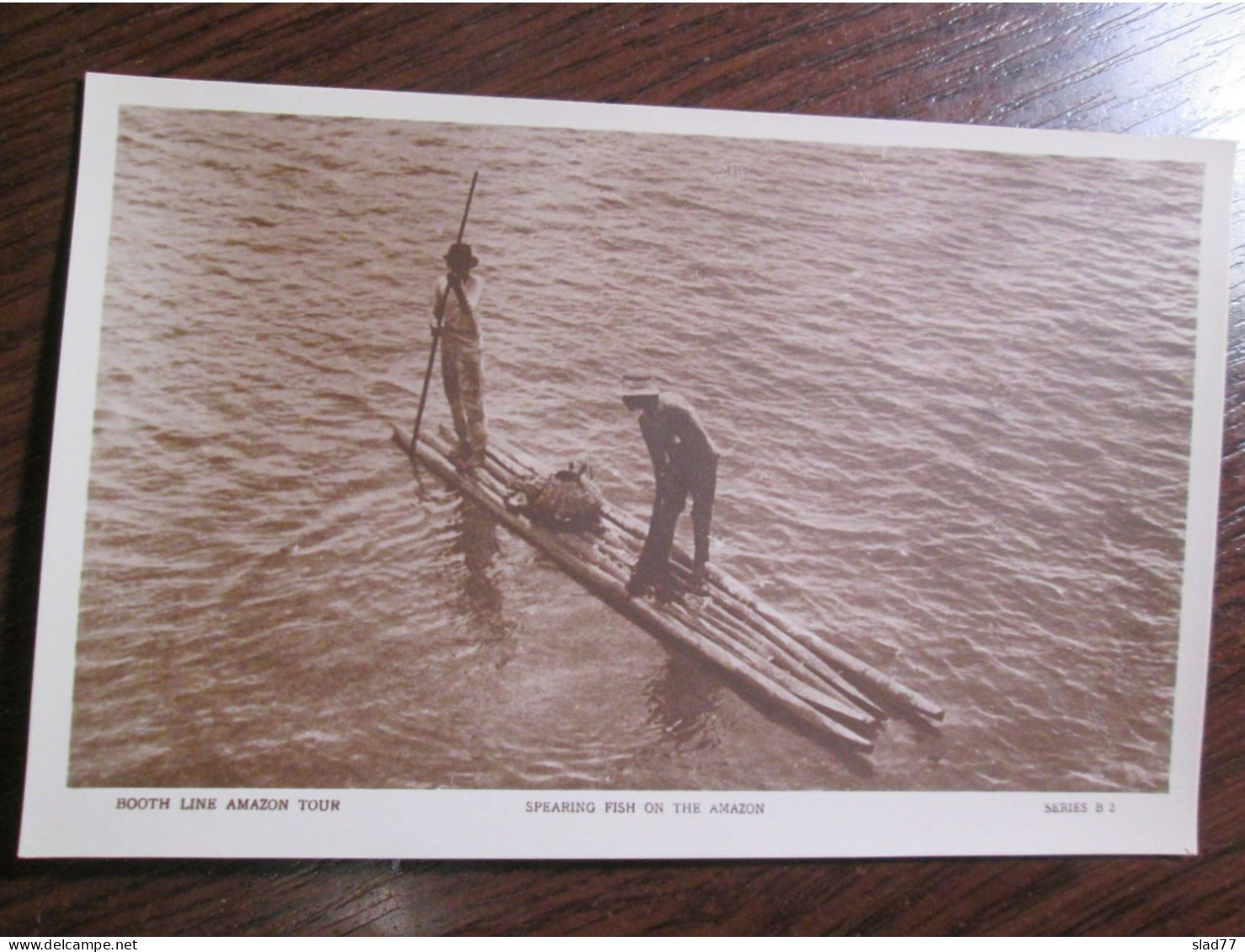 Spearing Fish On The Amazon - Booth Line Amazon Tour - Autres & Non Classés