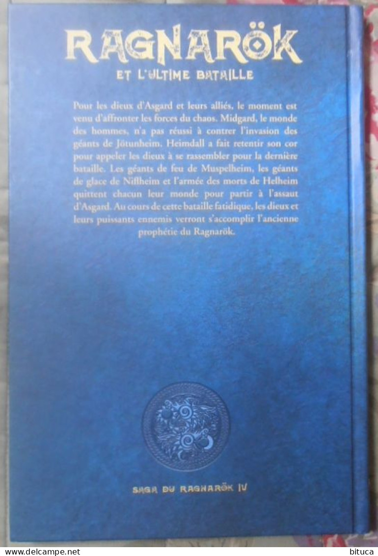 LIVRE MYTHOLOGIE NORDIQUE RAGNARÖK ET L'ULTIME BATAILLe RBA - Aventure