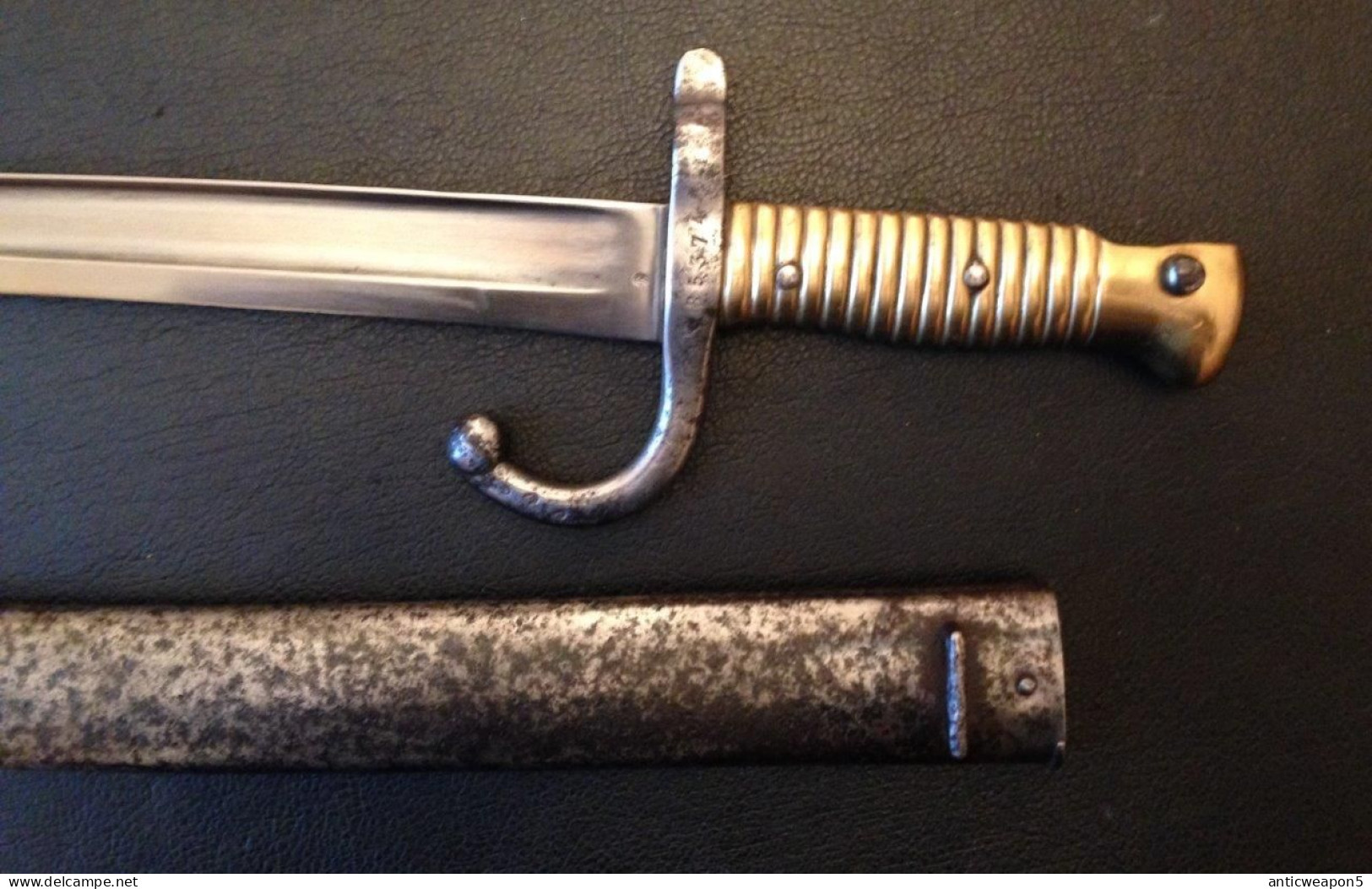 Bayonet, Germany M1866 (180) - Armes Blanches