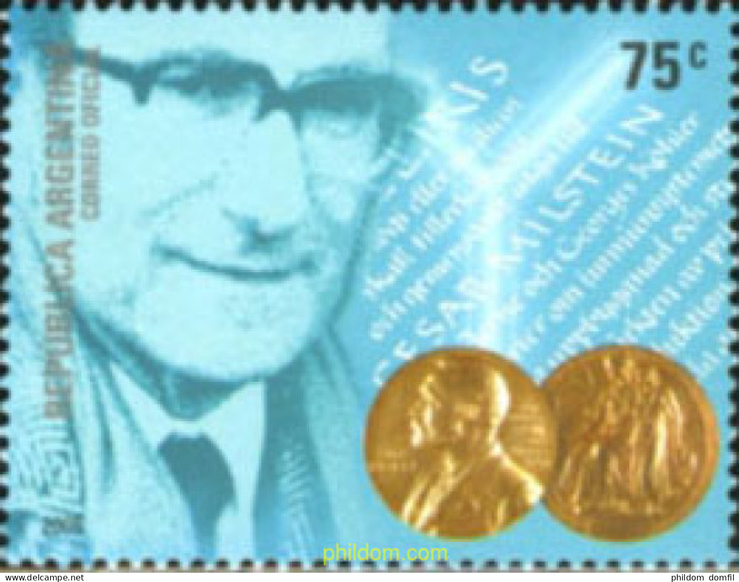 185377 MNH ARGENTINA 2005 CESAR MILSTEIN - Unused Stamps
