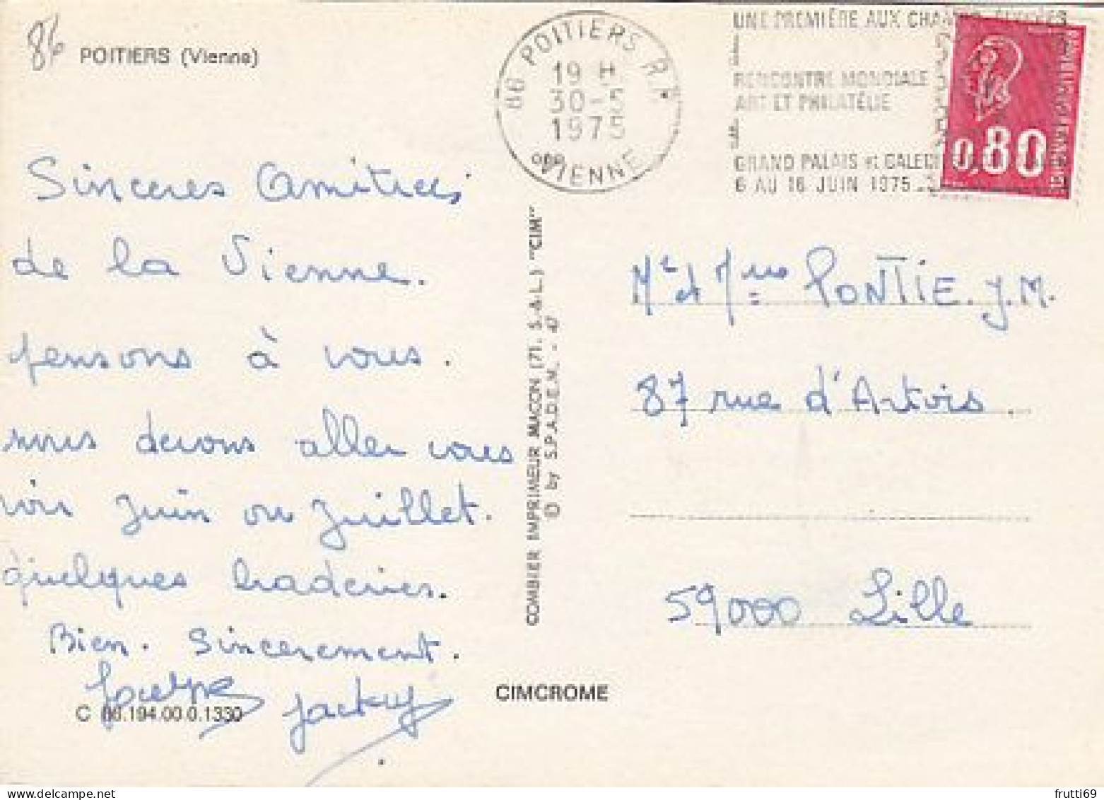 AK 210858 FRANCE - Poitiers - Poitiers