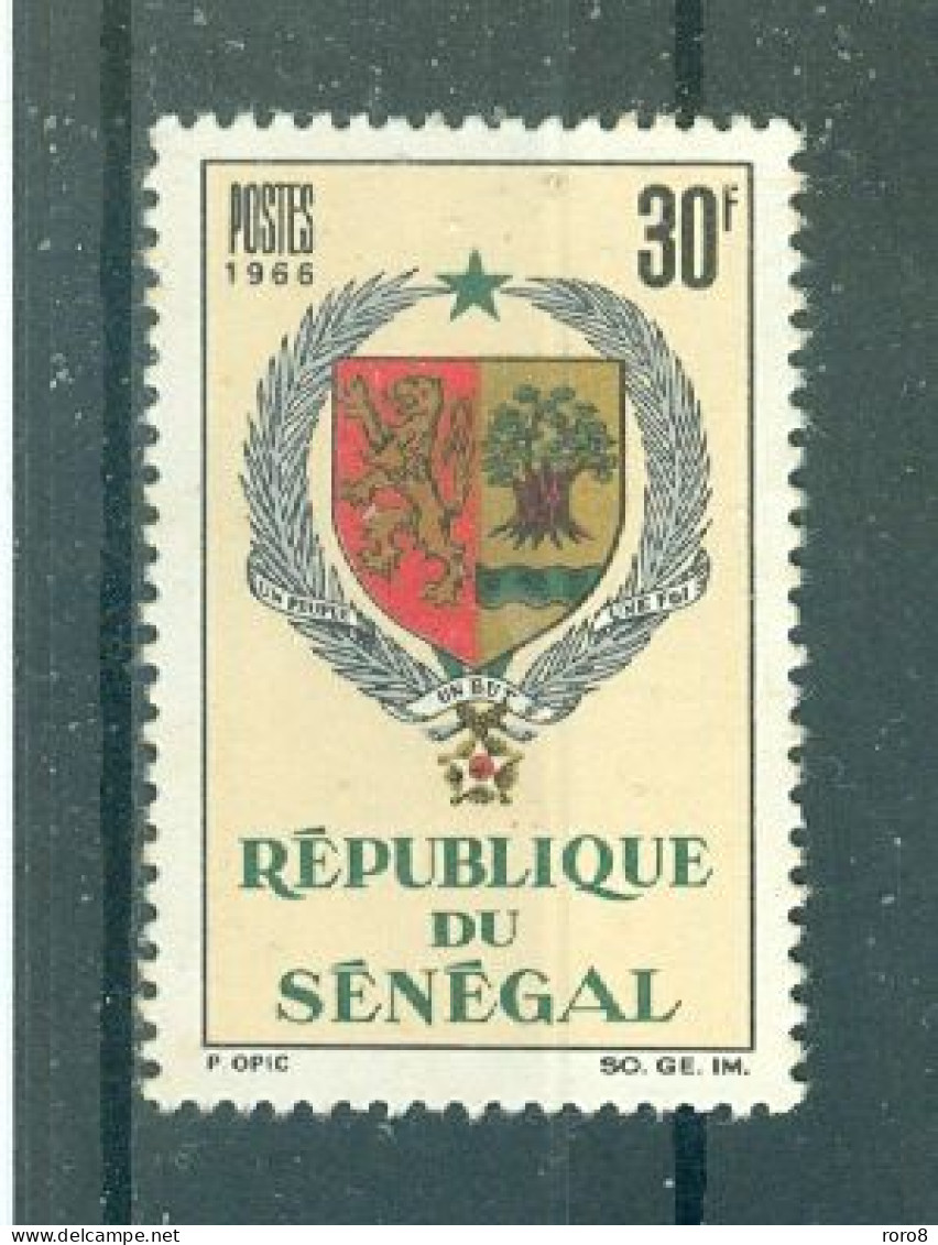 REPUBLIQUE DU SENEGAL - N° 279 Sans Gomme - Armoiries Du Sénégal. - Senegal (1960-...)
