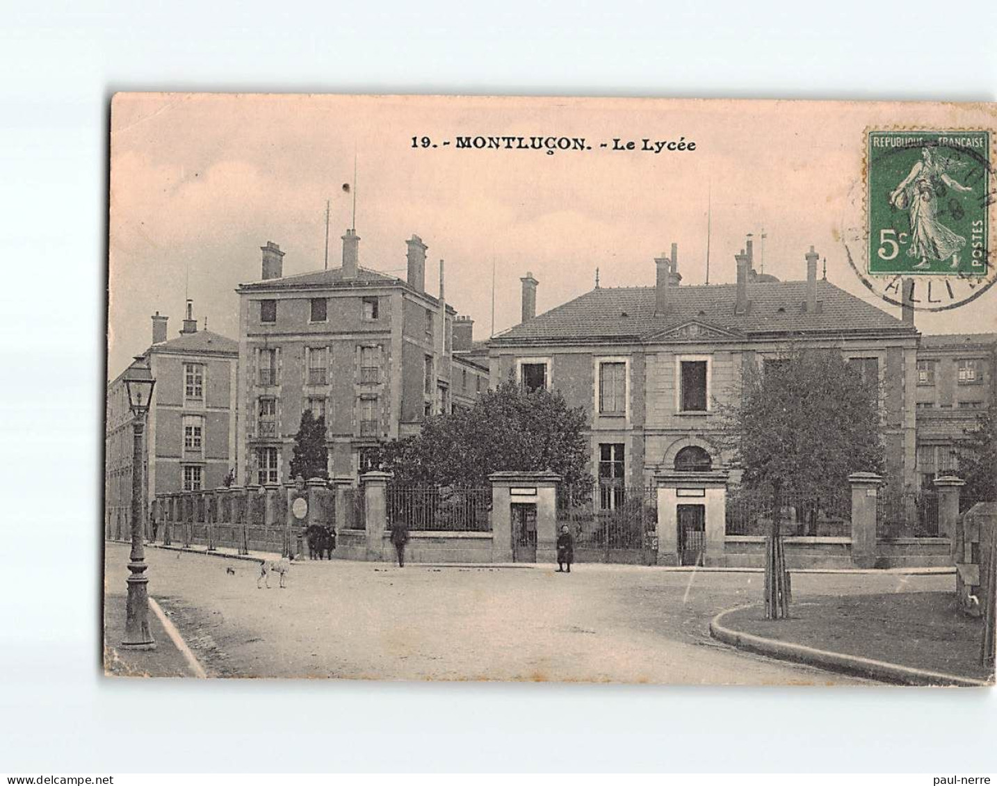 MONTLUCON : Le Lycée - état - Montlucon