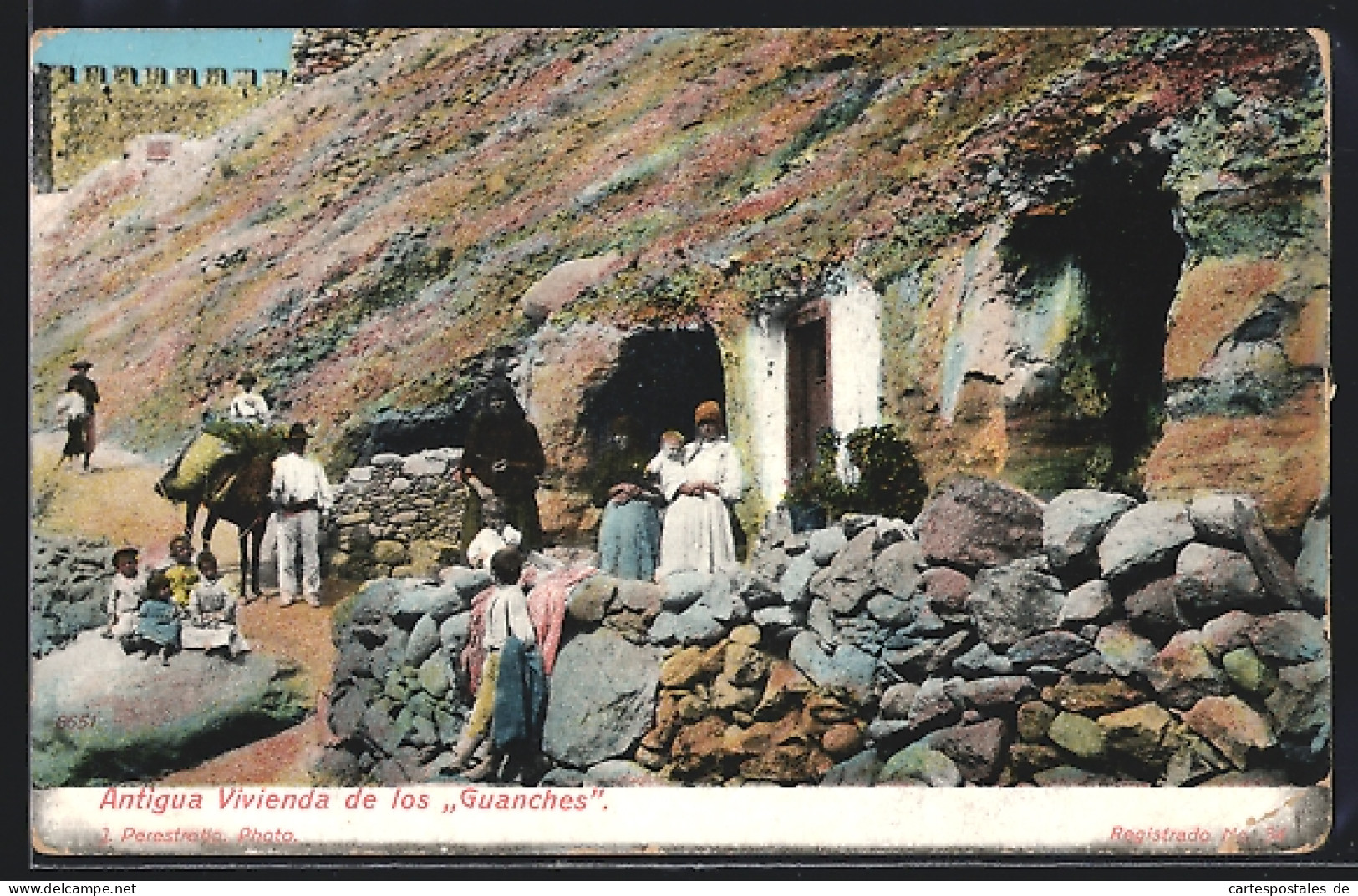 Postal Teneriffa, Antigua Vivienda De Los Guanches  - Tenerife