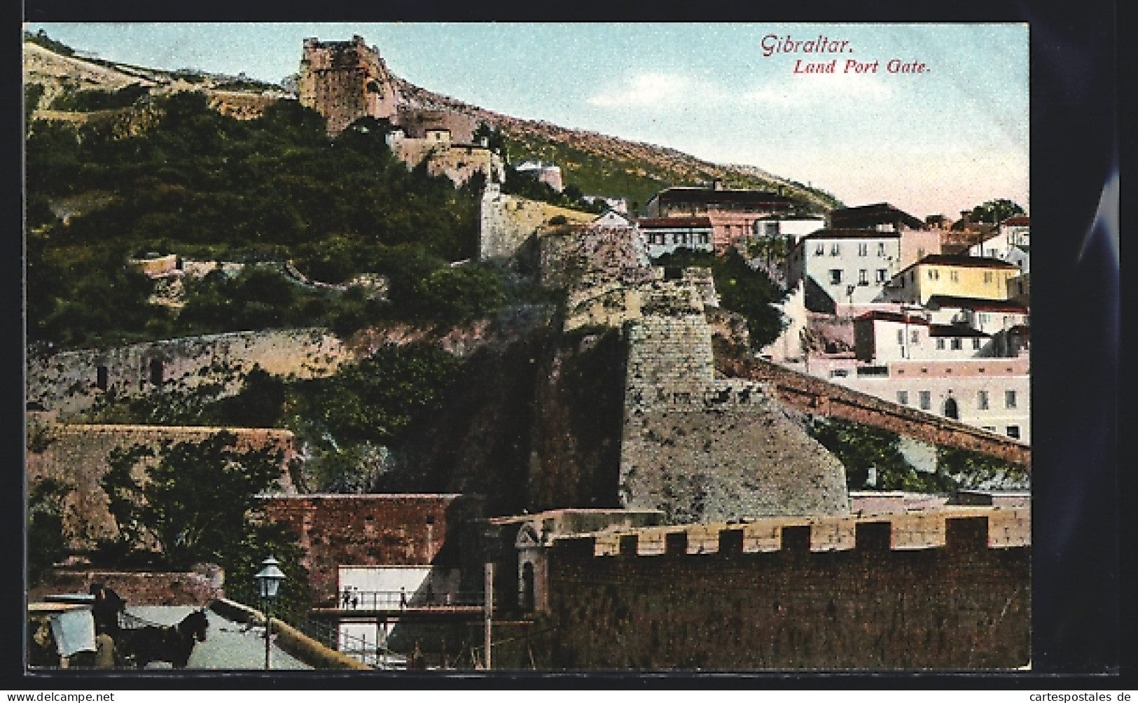 Postal Gibraltar, Land Port Gate  - Gibraltar