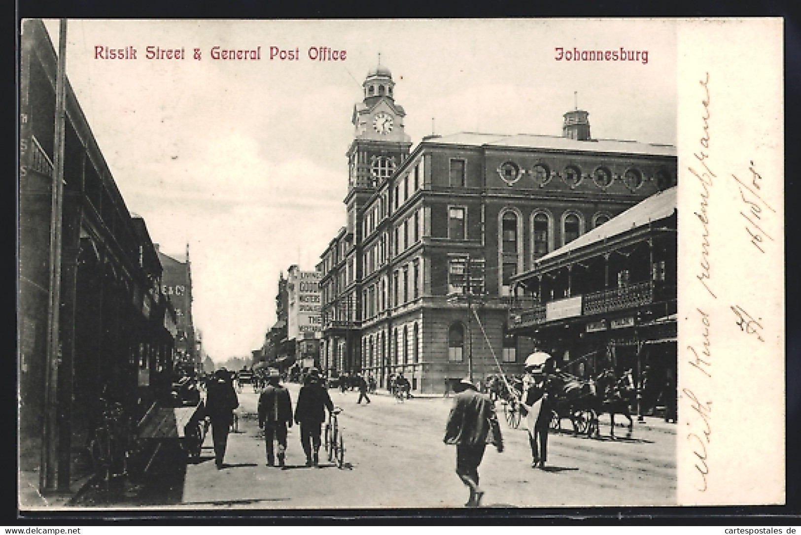 CPA Johannesburg, Rissik Street & General Post Office  - South Africa