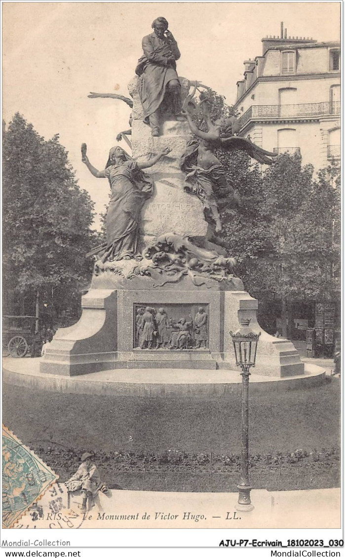 AJUP7-0566 - ECRIVAIN - Paris - Le Monument De VICTOR HUGO  - Schriftsteller