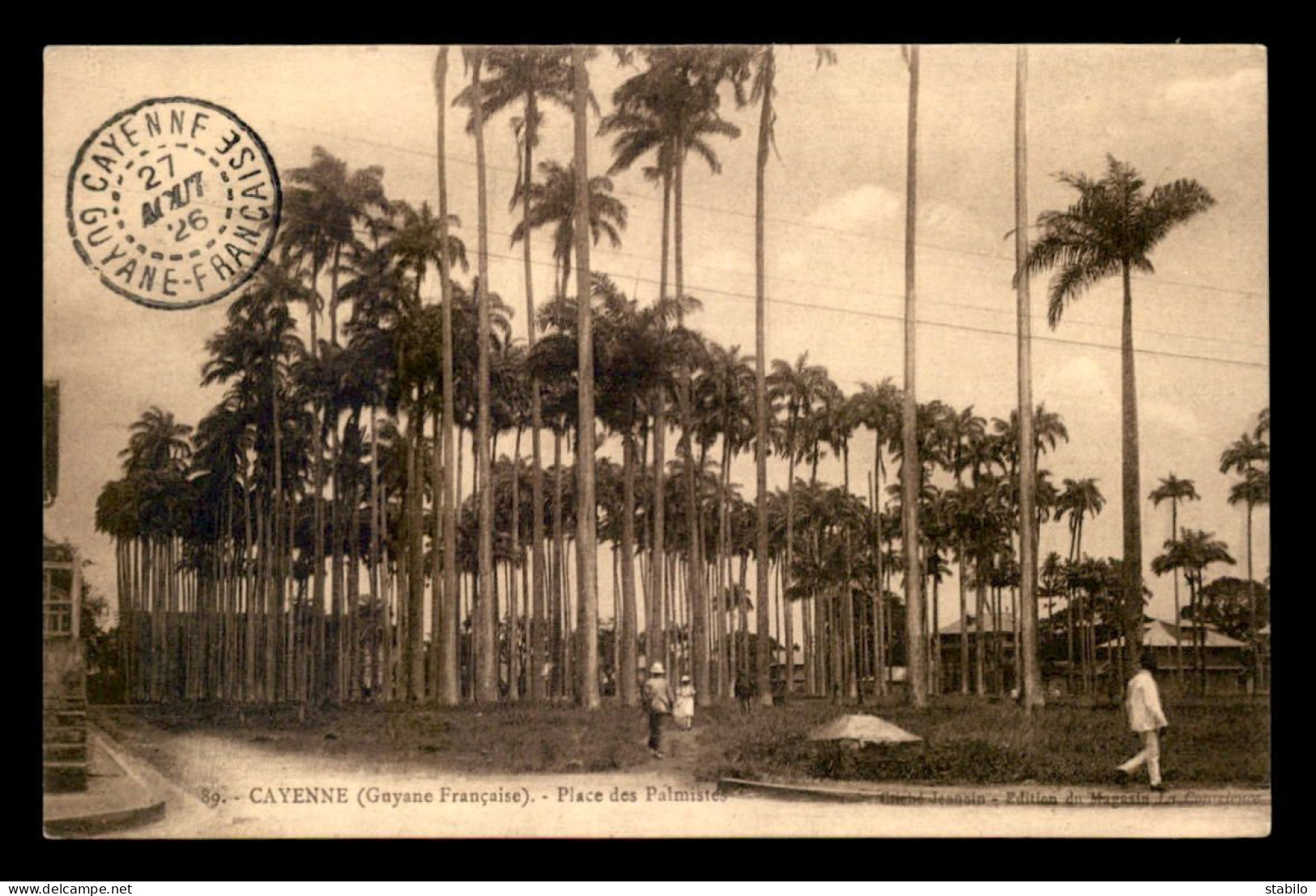 GUYANE - CAYENNE - PLACE DES PALMISTES - Cayenne