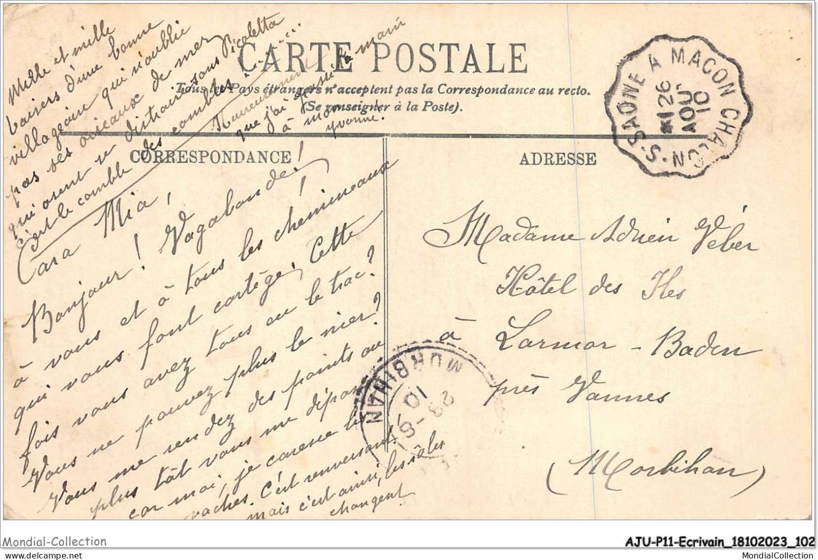 AJUP11-1024 - ECRIVAIN - Saint-Point - Le Tombeau De LAMARTINE - LL - Scrittori