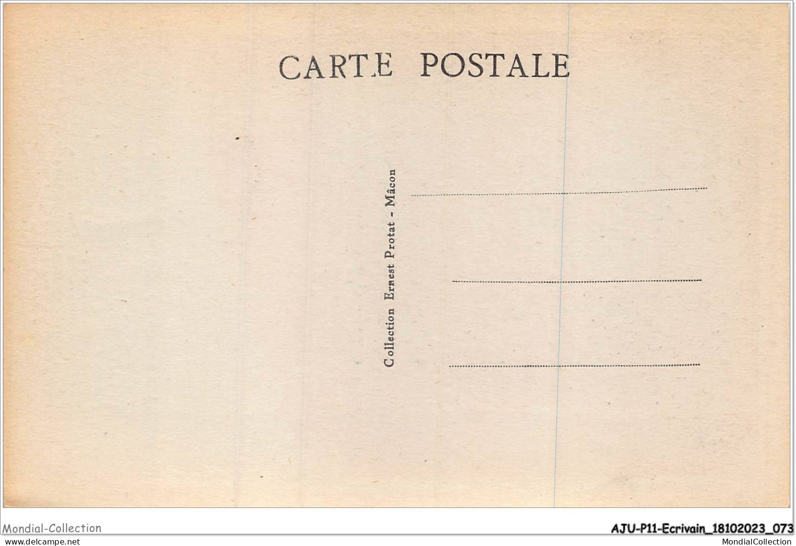 AJUP11-1010 - ECRIVAIN - Souvenir De LAMARTINE - Le Châtaignier De Tresserves à Aix - Les Bords Du Lac Du Bourget   - Ecrivains