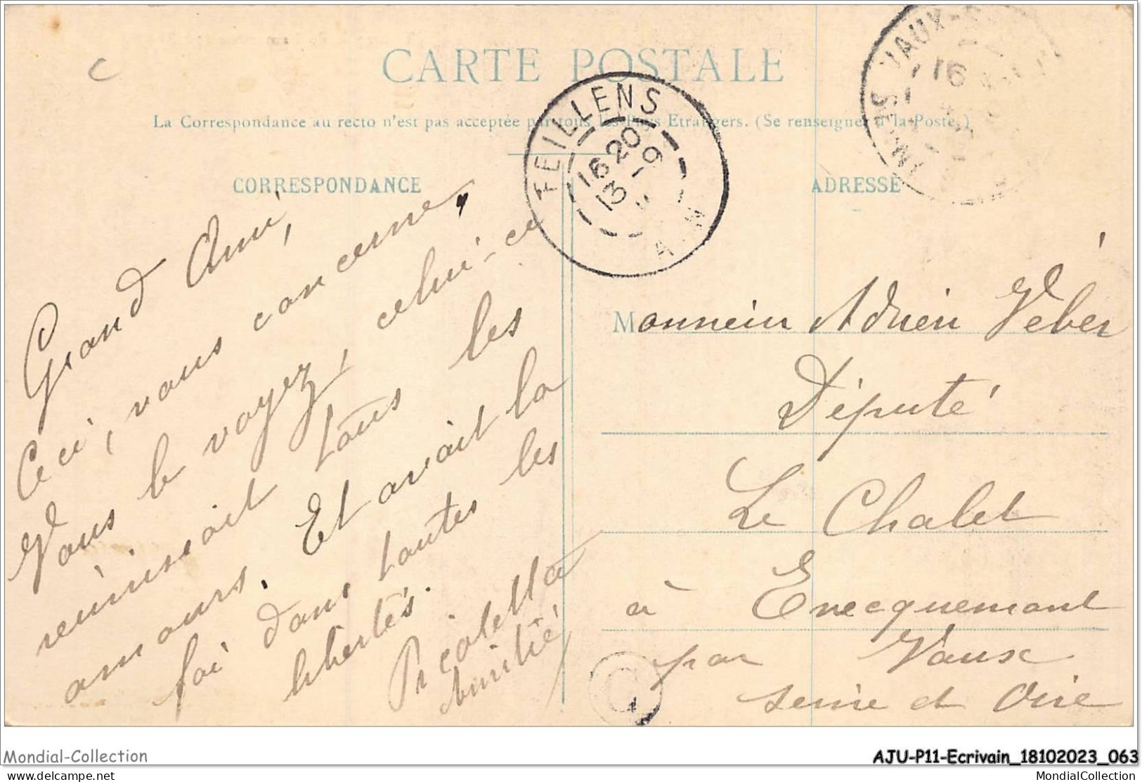 AJUP11-1005 - ECRIVAIN - Triomphe De LAMARTINE - 1848 - Escritores