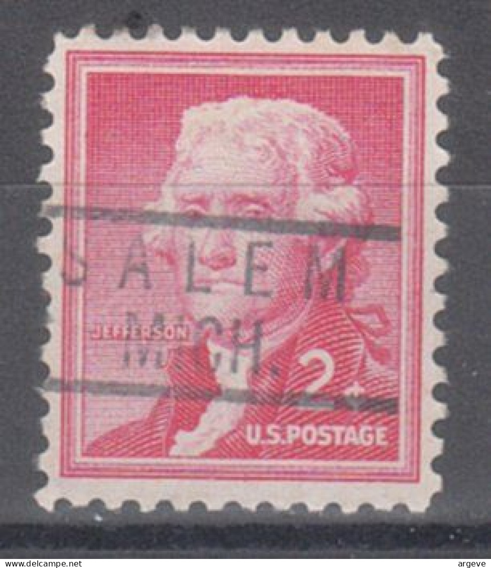 USA Precancel Vorausentwertungen Preo Locals Michigan, Salem 818, Perf. Not Perfect - Precancels