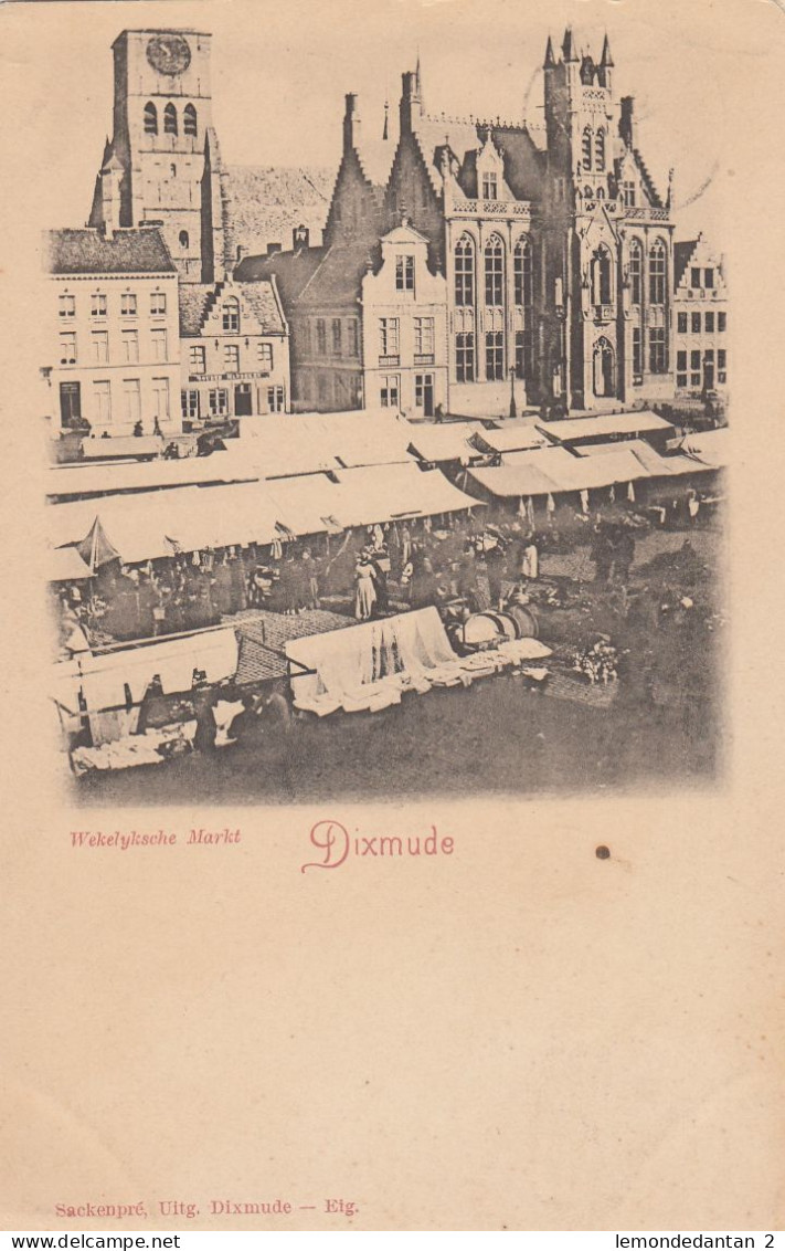 Diksmuide - Dixmude - Wekelyksche Markt - Diksmuide