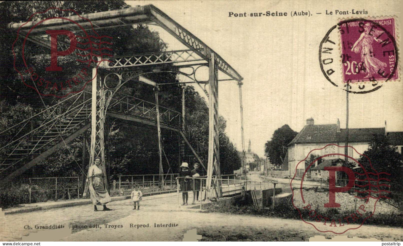 FRANCIA. FRANCE. Pont-sur-Seine, Le Pont-Levis - Sonstige & Ohne Zuordnung