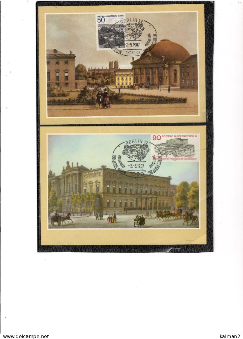 16693 - " BERLIN IN HISTORISCHEN BILDEN " - FOLDER CON 7 COLORCARDS - Collections & Lots