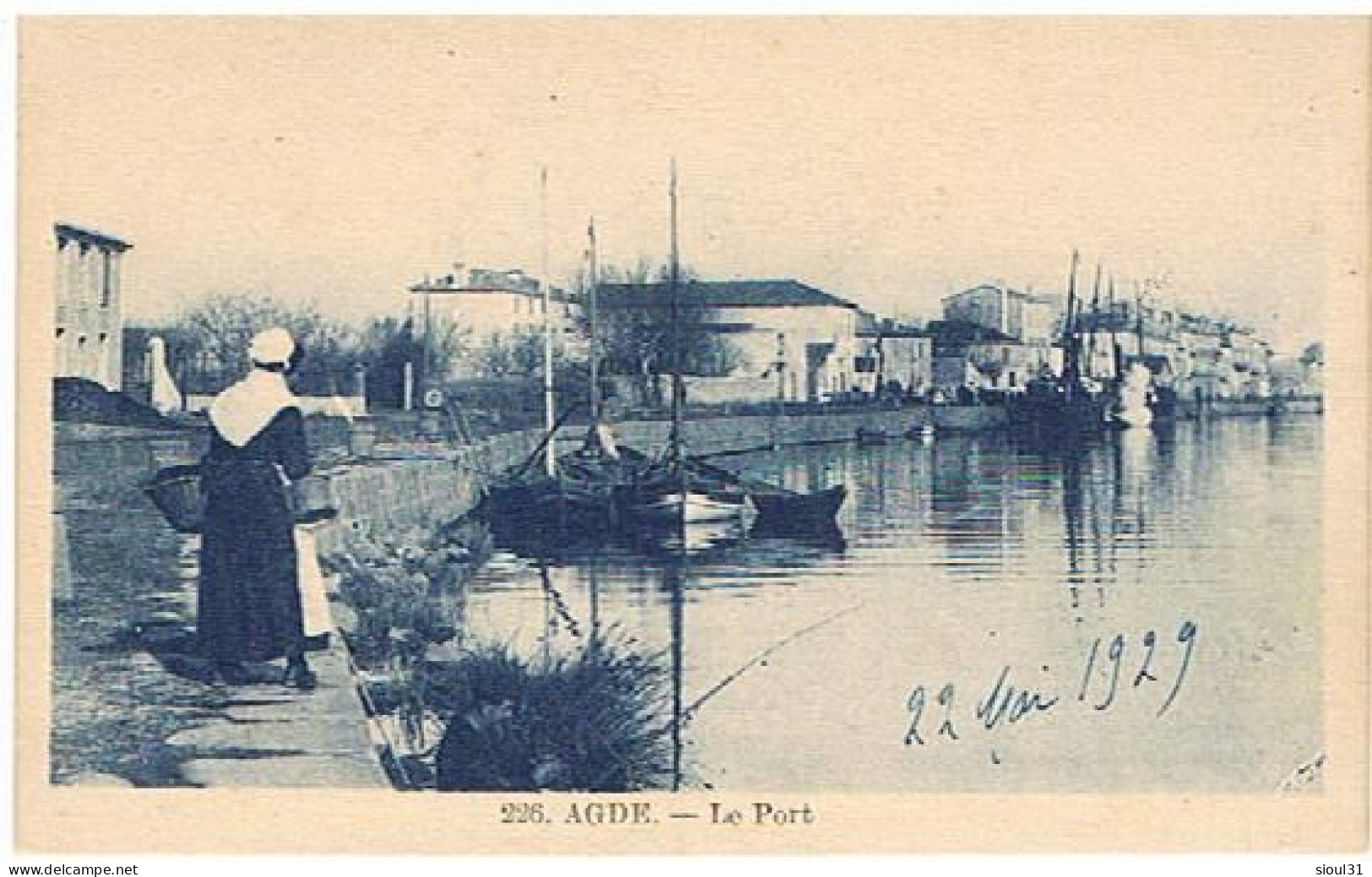 34      AGDE LE PORT  1929 - Agde