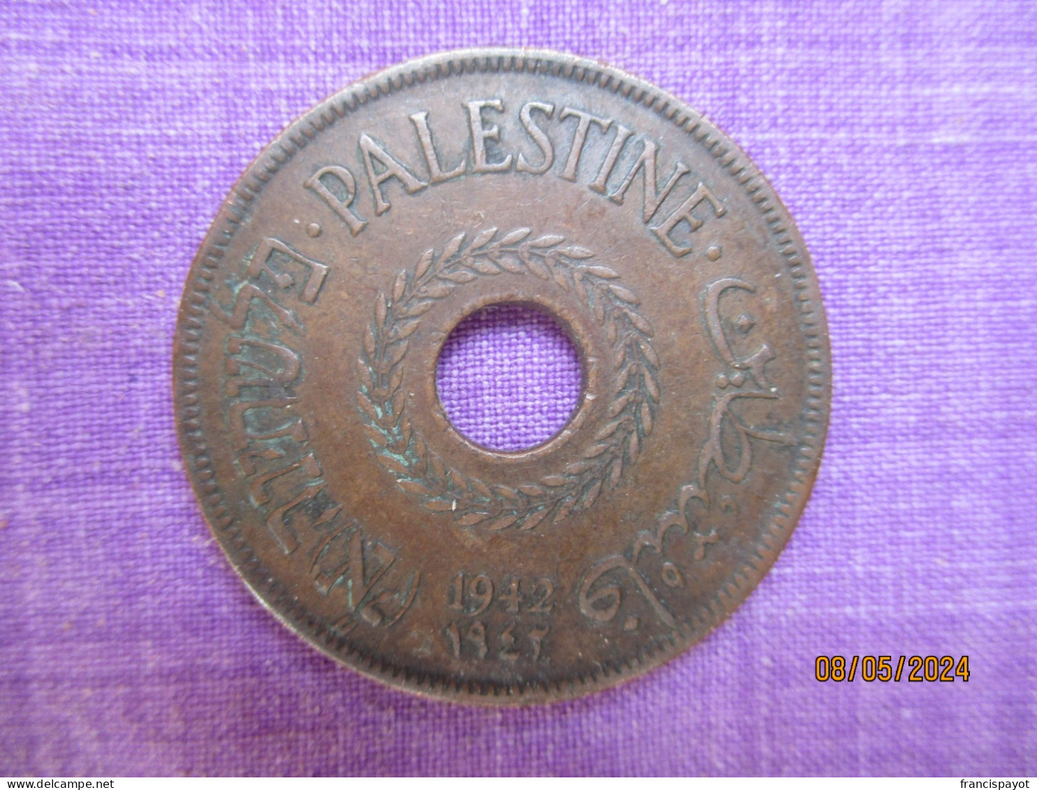 Palestine: 20 Millièmes 1942 - Altri & Non Classificati