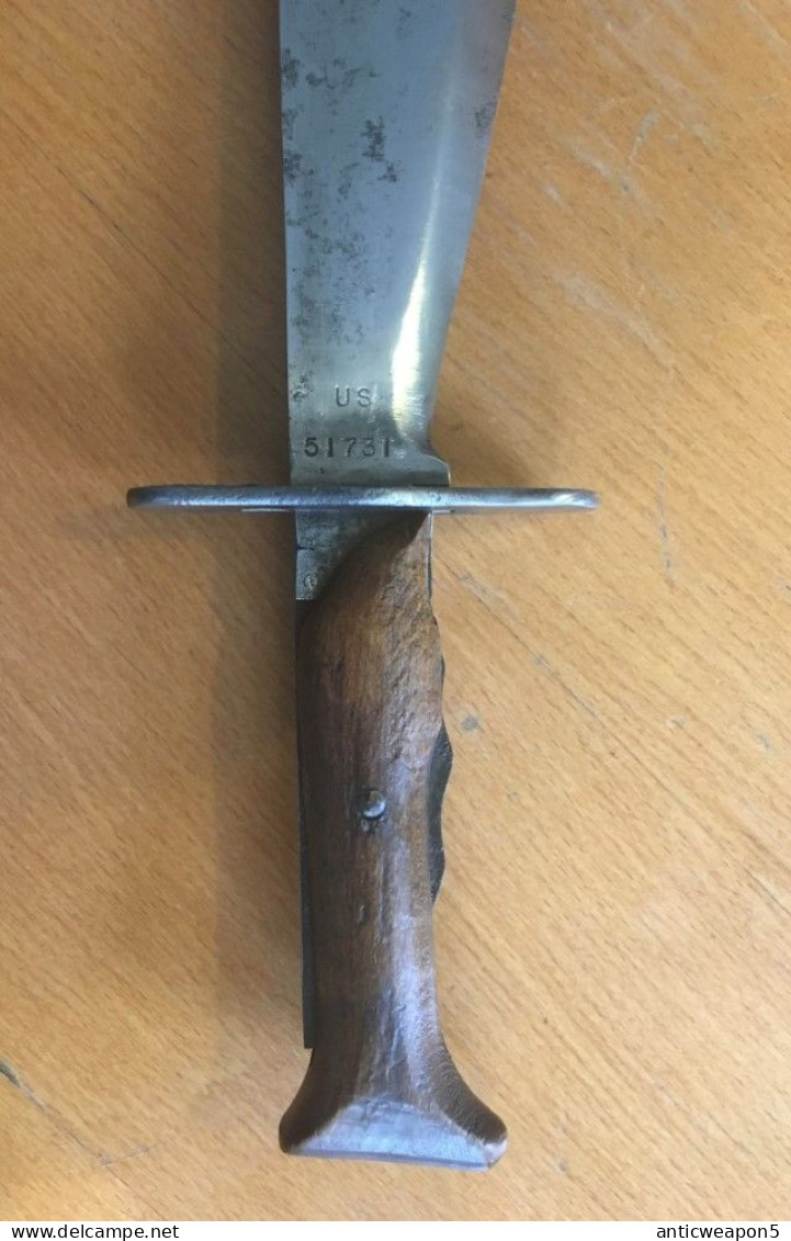 ETATS-UNIS. Couteau De Combat Bolo. M1917. (H2) - Messen