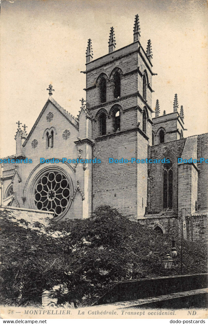 R051727 Montpellier. La Cathedrale. Transept Occidental. ND No 78 - World