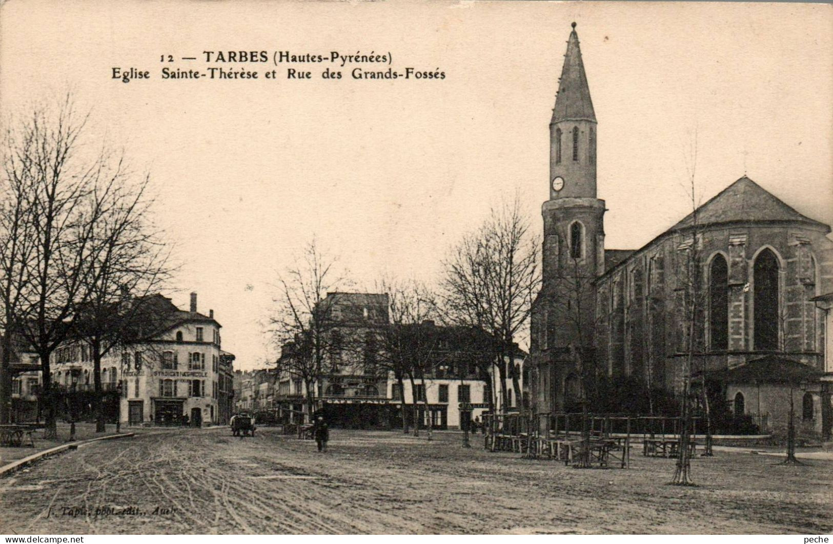 N°2393 W -cpa Tarbes -église Sainte Thérèse - - Tarbes