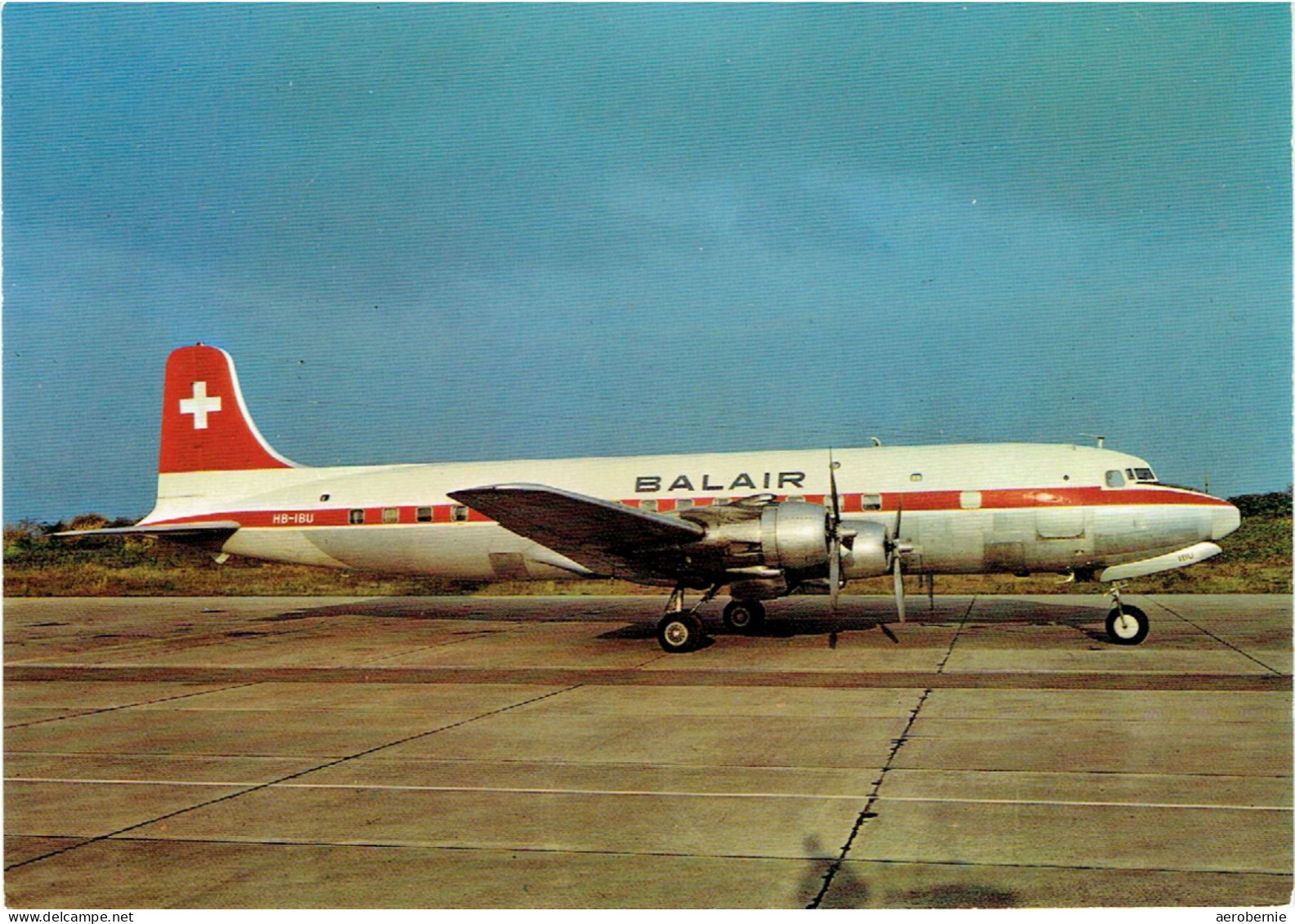 BALAIR - Douglas DC-6 - 1946-....: Ere Moderne