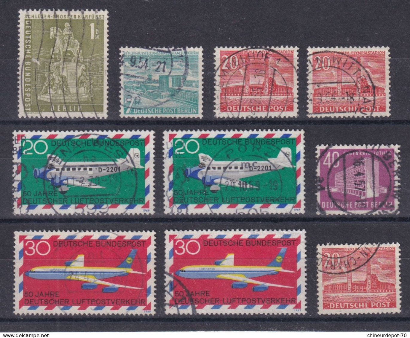 Timbres   Allemagne Deutsches - Other & Unclassified