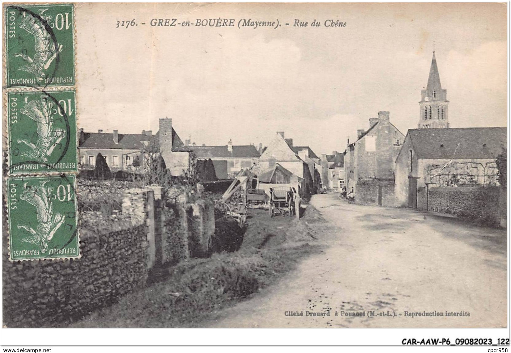 CAR-AAWP6-53-0469 - CREZ-EN-BOUERE - Rue Du Chêne - Crez En Bouere