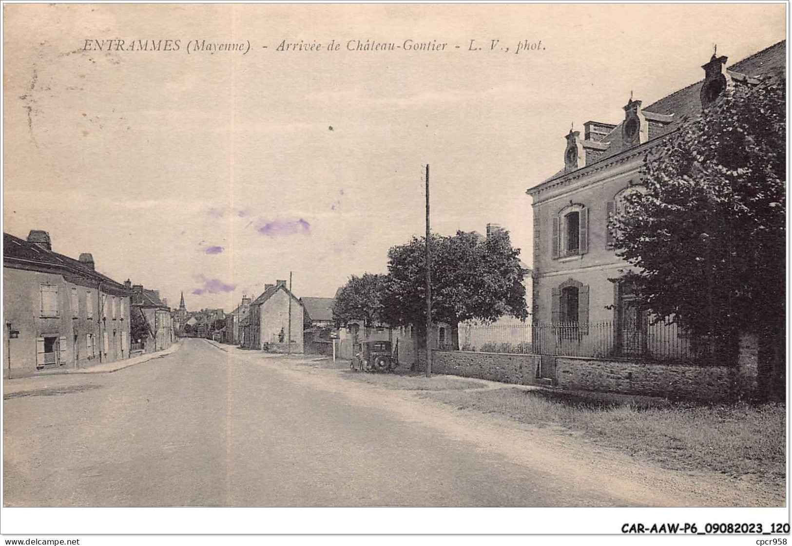 CAR-AAWP6-53-0468 - ENTRAMMES - Arrivée Du Château-gontier - Entrammes