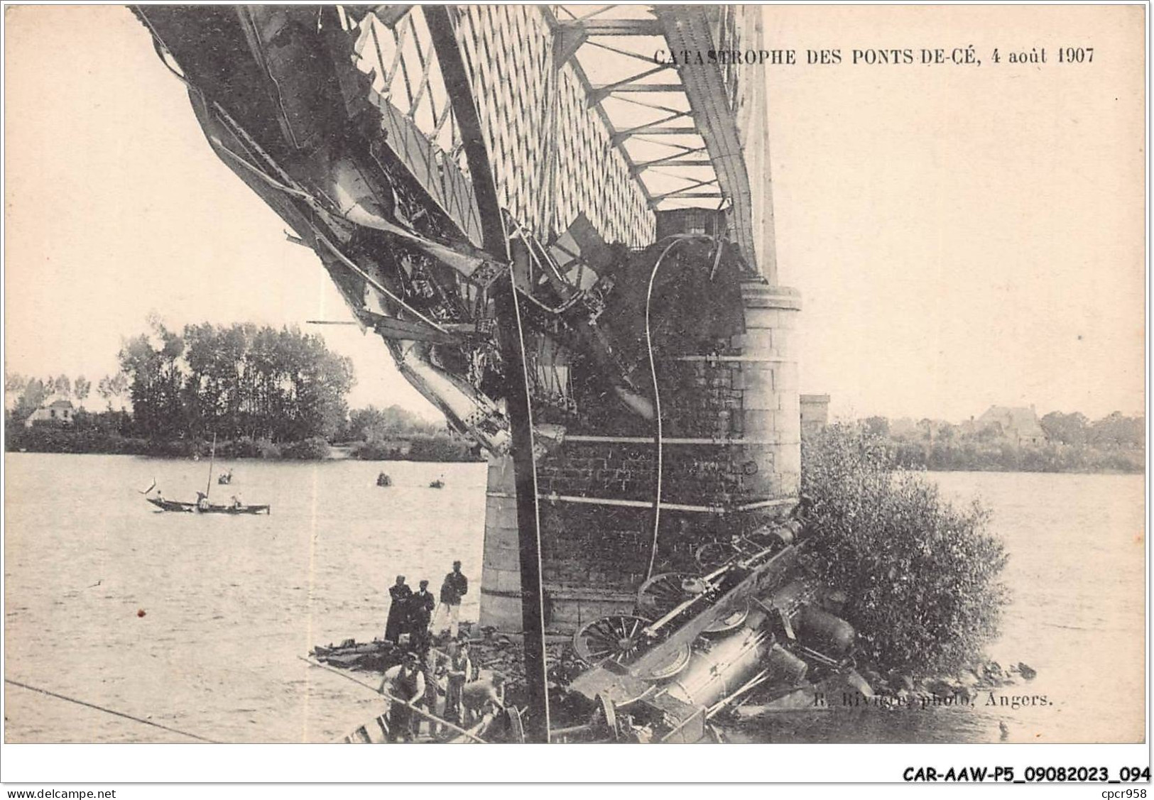 CAR-AAWP5-49-0378 - Catastrophe Des PONTS-DE-CE - 4 Août 1907 - Les Ponts De Ce