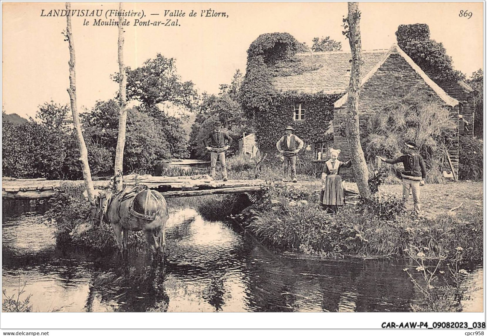 CAR-AAWP4-29-0274 - LANDVISIAU - Le Moulin De Pont-ar-zal - Landivisiau