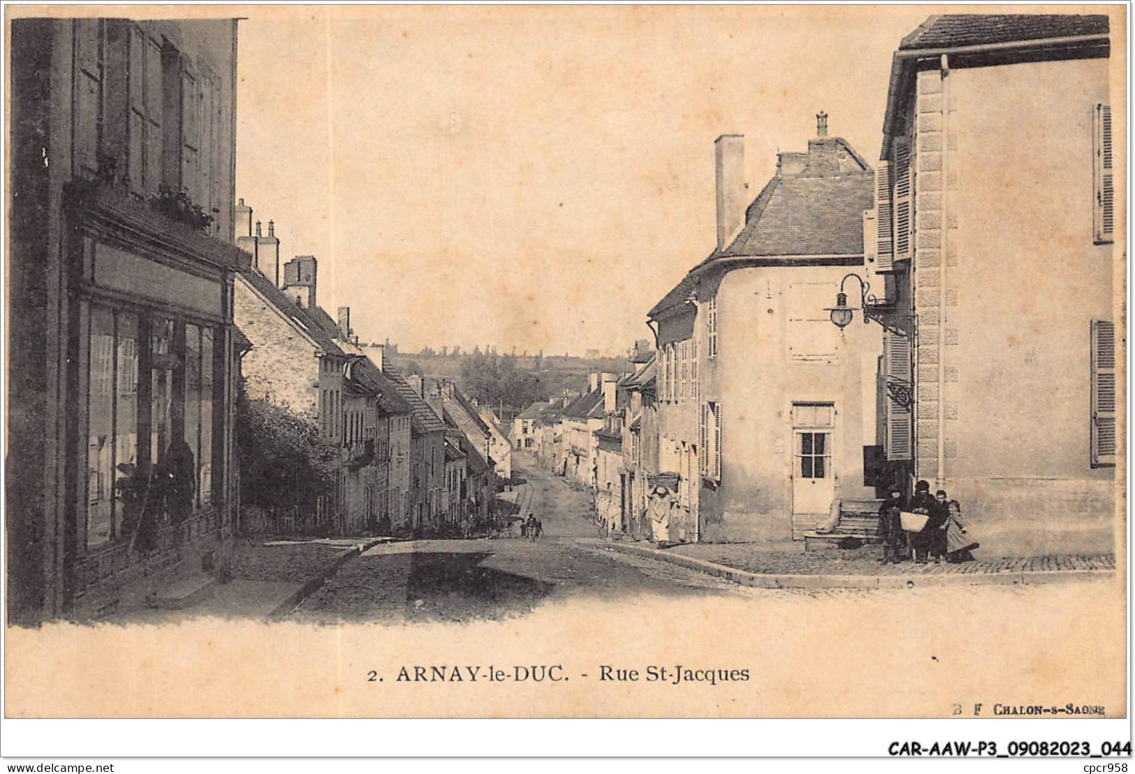 CAR-AAWP3-21-0186 - ARNAY-LE-DUC - Rue St-jacques - Arnay Le Duc