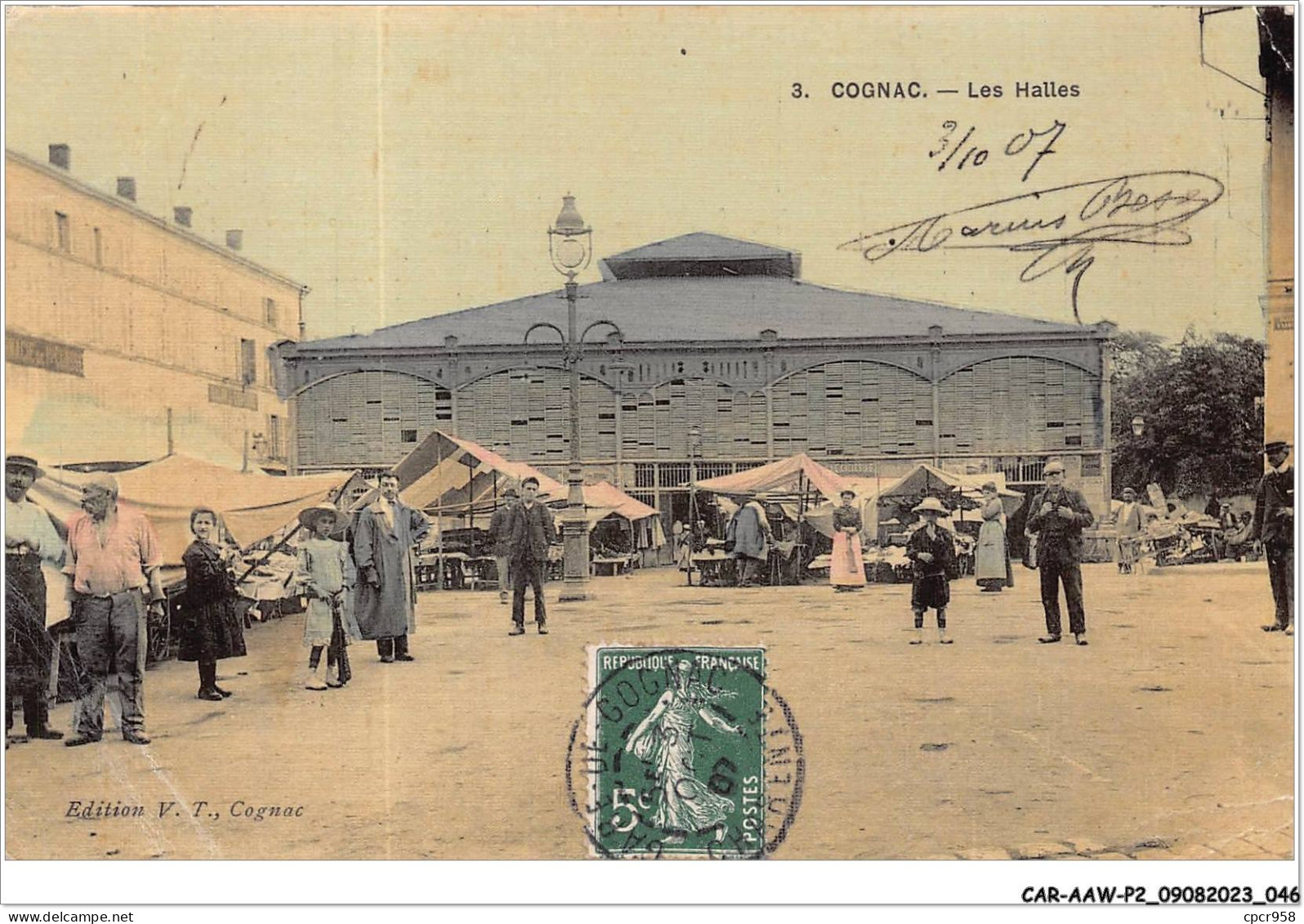 CAR-AAWP2-16-0102 - COGNAC - Les Halles - Cognac